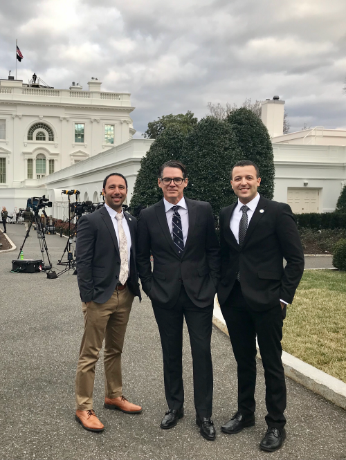 Jorge Martinez, Daniel Garza, Kennedy LeFave, The White House 2020